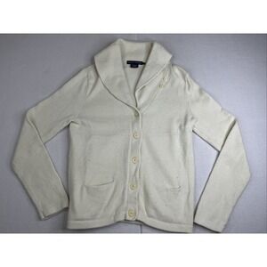 Polo by Ralph Lauren Cream Cardigan Sweater